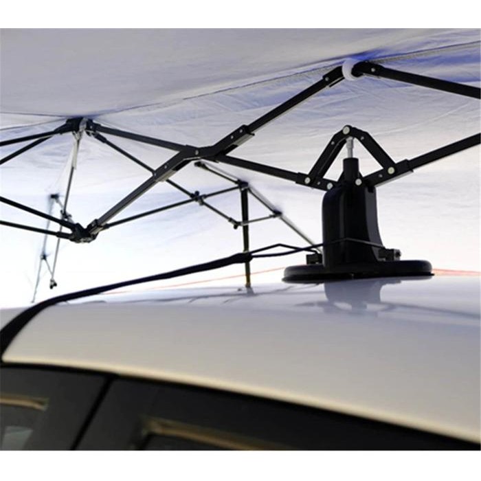Car Umbrella Uv Semi Automatic Tenda Cover Tenda Payung Anti Panas Atap Mobil