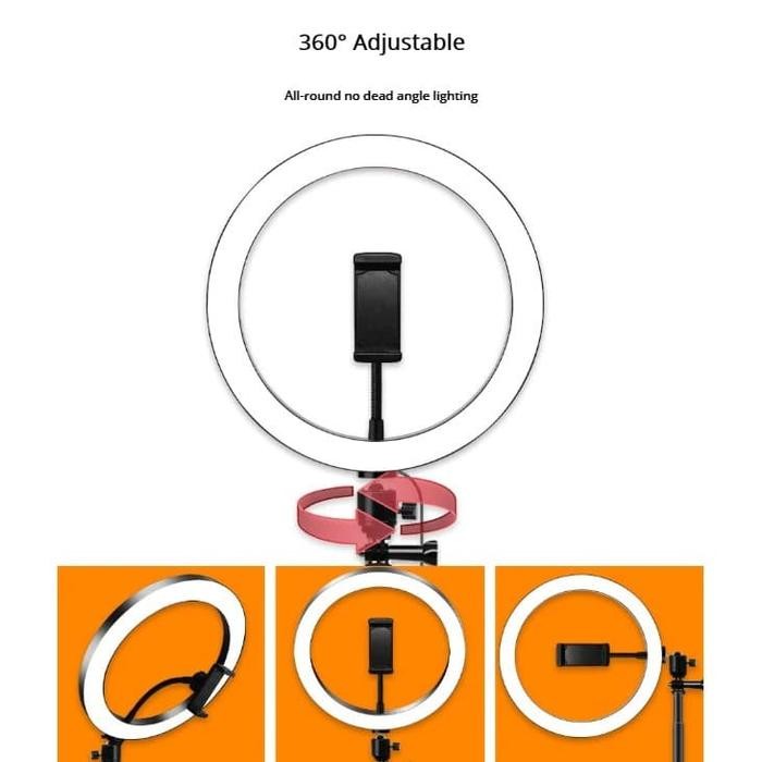 Ringlight 20Cm Lampu Halo O Ring Light Youtuber Makeup Lighting Kamera Best Seller