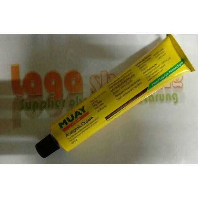 muay thai boxing muai 100gr cream obat ayam gosok turun urat lumpuh