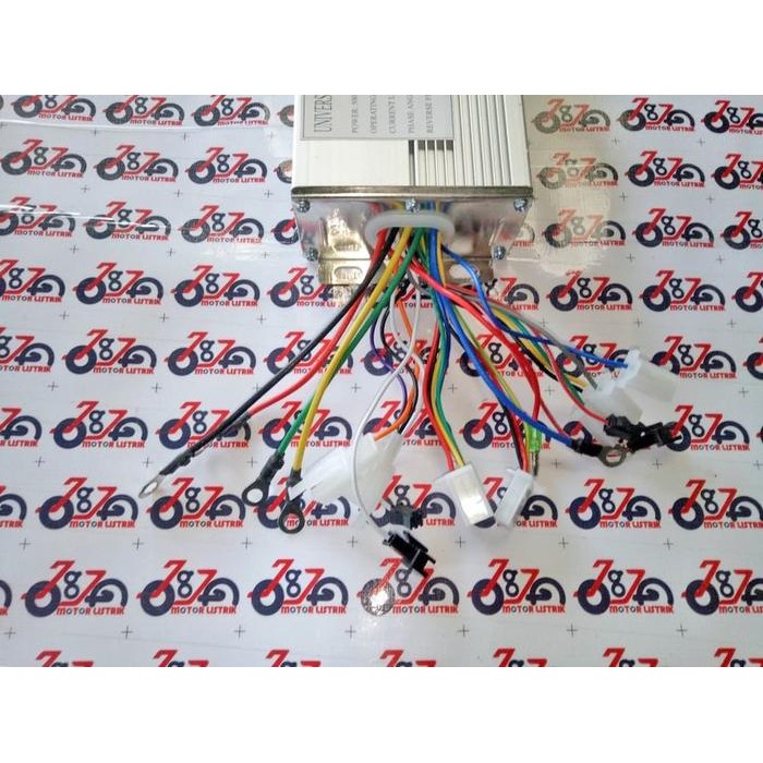 KONTROLLER BLDC 48V 500W 30A SEPEDA MOTOR LISTRIK UNIVERSAL FULL FITUR