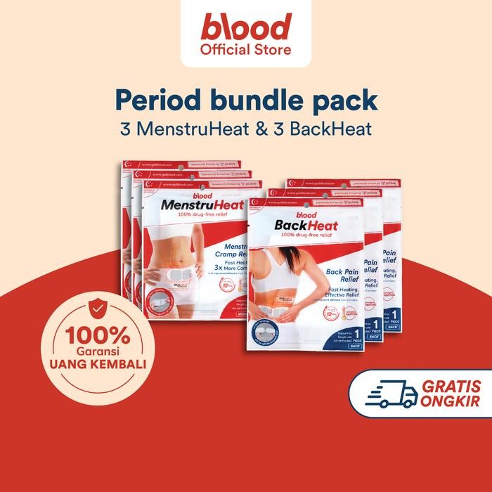 Bundle Pack MenstruHeat & BackHeat Solusi Pereda Nyeri Haid