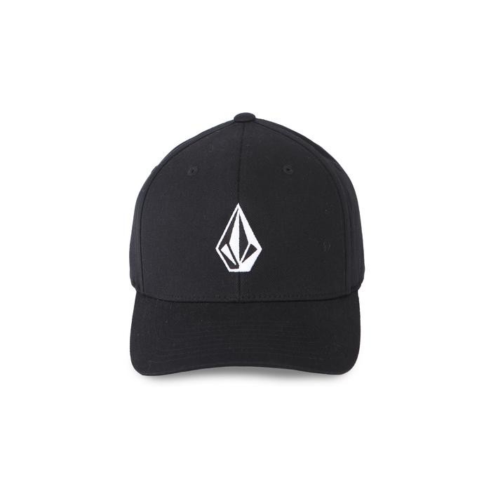 VOLCOM - MCP FULL STONE FLEXFIT HAT BLACK