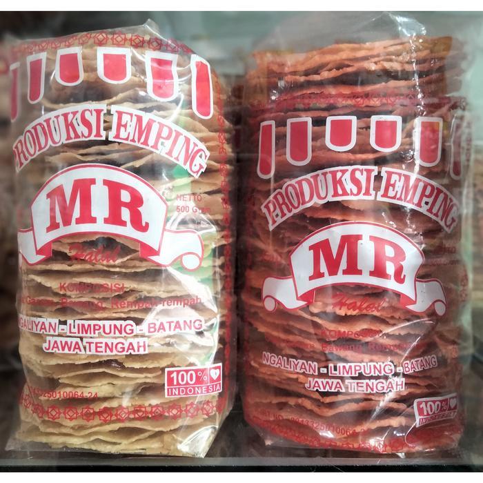 Emping MR / Emping Besar / Kerupuk Emping Melinjo / Krupuk Belinjo / Emping Mlinjo / Kerupuk Tangkil