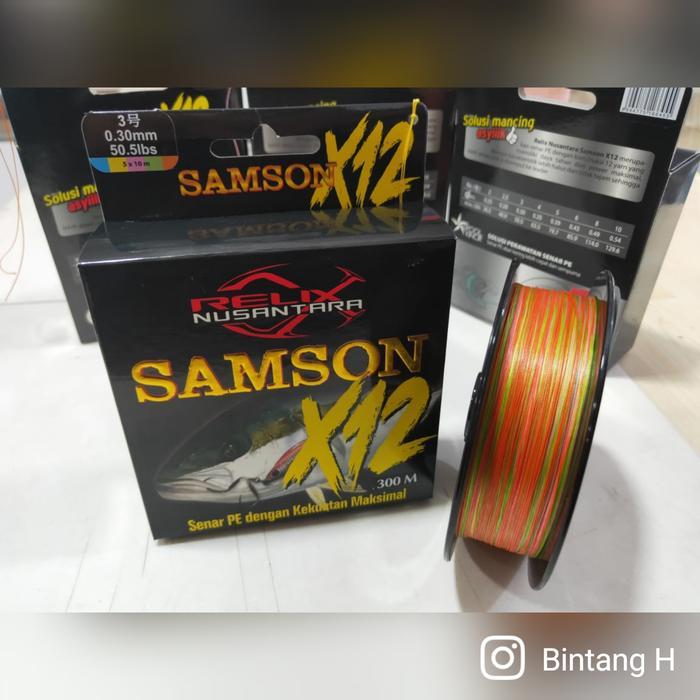 SENAR PE RELIX NUSANTARA SAMSON X12 PE 3