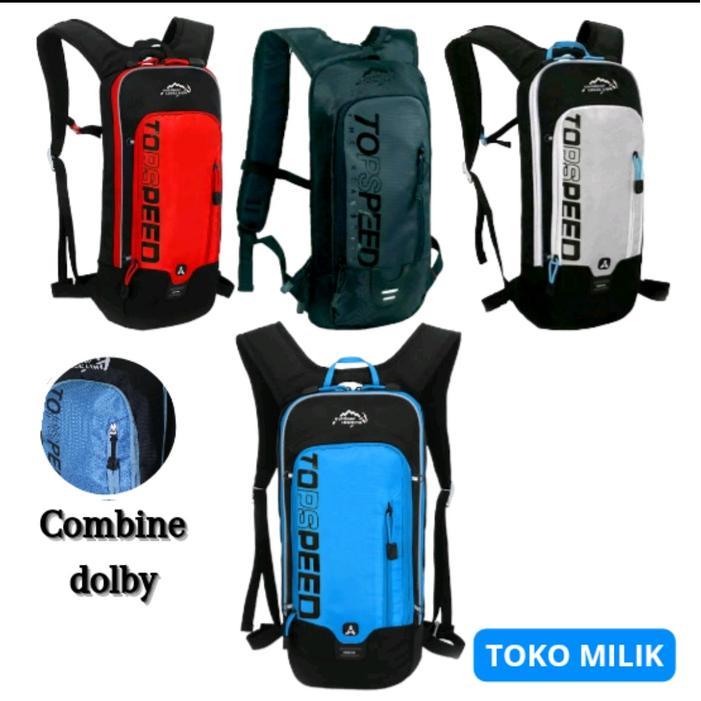 Tas Sepeda Topspeed Ransel Olahraga Waterbladder Hydropack 3,5L Silver Terbaru 