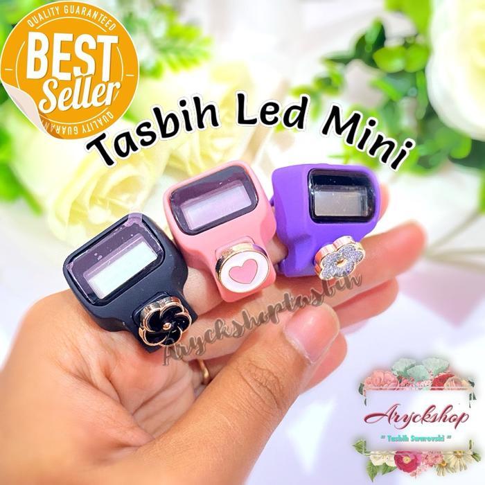 Tasbih Led Mini Digital Tombol Cantik Tasbih Digital Blink Tasbeh Ring Led Cincin Dzikir Diskon Sale