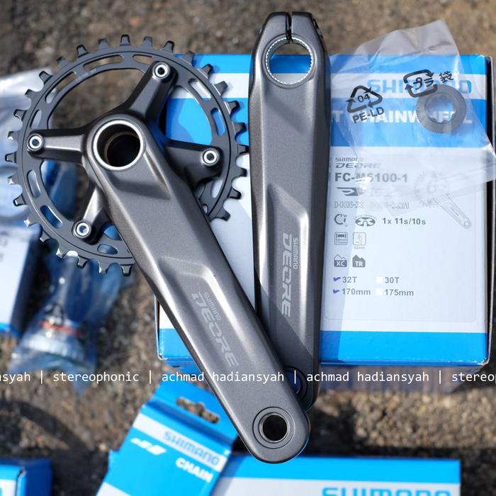 Baru New Groupset Shimano Deore M5100 11Speed Groupset Deore M5100 11 Speed