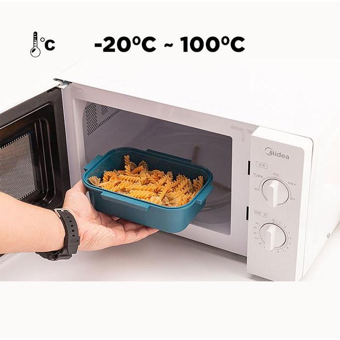 Ecentio - Lunch Box kotak Makan Kotak Bekal / Kotak Makan Siang / Kotak Makan