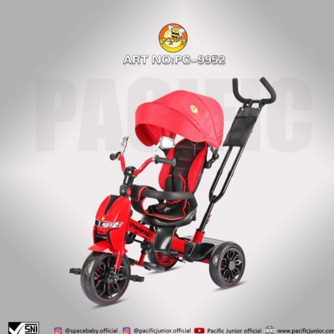 Alinja - Sepeda Anak Roda 3 Pacific Pc-9952 Terbaru 