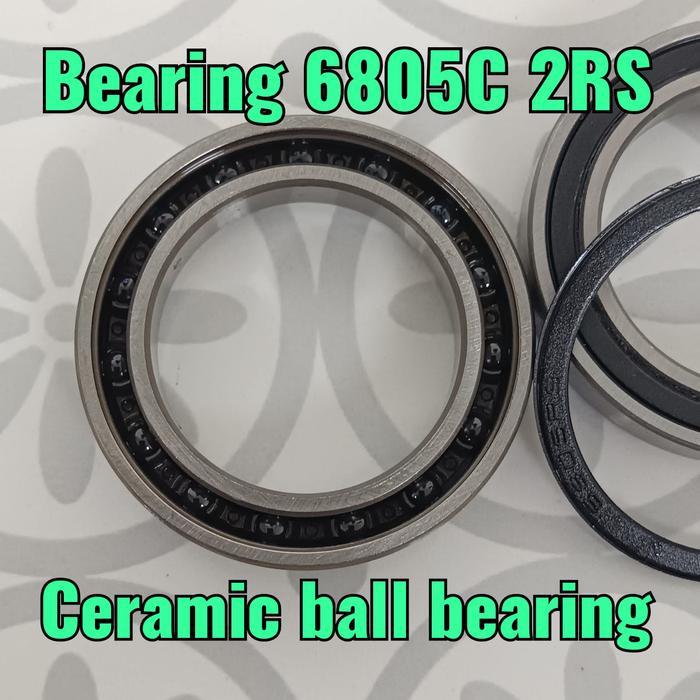 Bearing Laker 6805C 2Rs Bb Bottom Bracket Ht2 Hybrid Ceramic