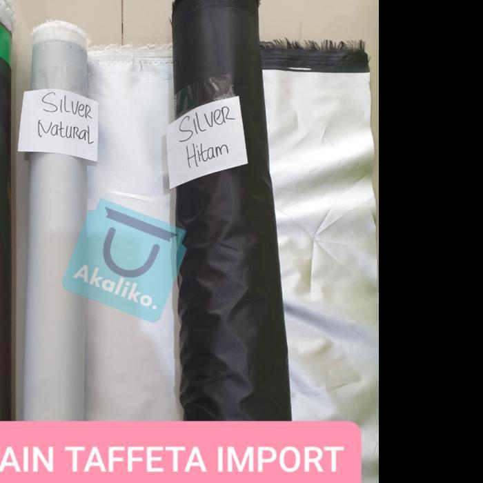 LIMITED EDITION DI JUAL PER ROLL Kain Parasut Taffeta Import Waterproof 210T Byk Warna