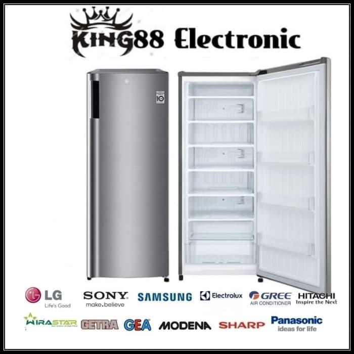 Grosir FREEZER LG GN-INV304SL/SW KABINET MEMBUAT ES BATU BIG 6 RAK - hitam