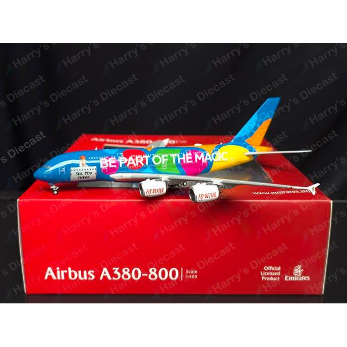 1/400 A380 Emirates - Magic By Gemini Jets