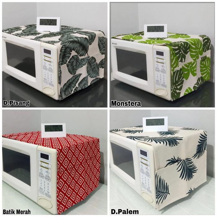 Mitochiba Kitchen - Sarung Oven/ taplak oven motif daun kanvas