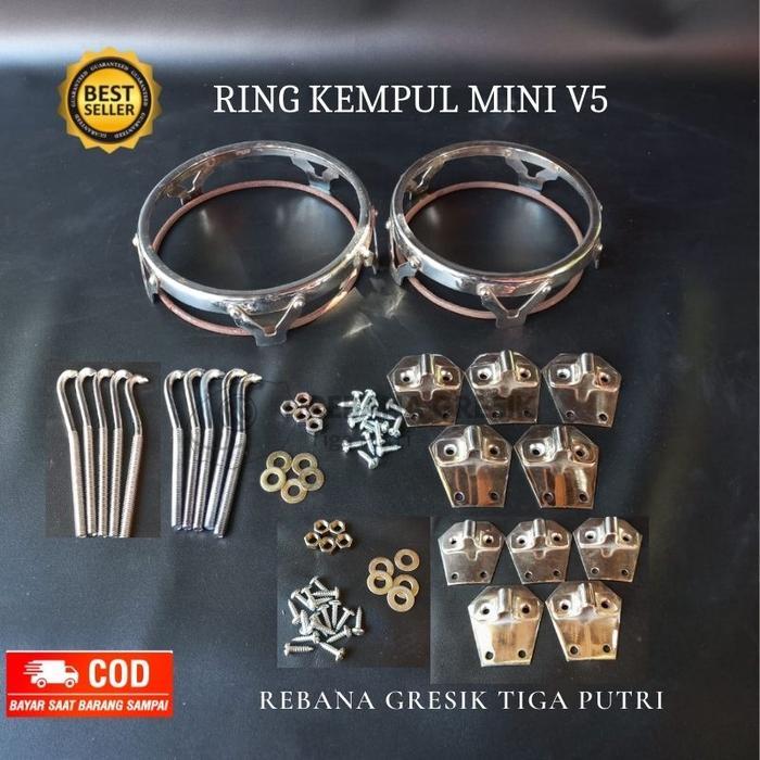 Ring Kempul Mini Ketipung Kendang V5 Ring Lebih Tebal Baut Ukuran 12