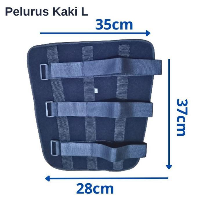 Tibial Fracture Brace Pengganti Gips Kaki Tulang Kering Tulang Betis Stabilizer Belat Kaki Penyangga