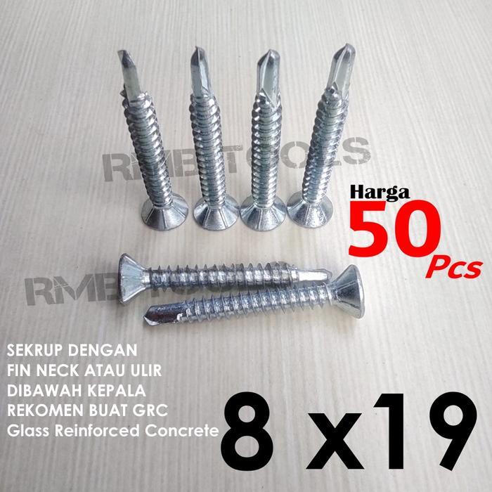 SEKRUP SDS FH GRC 8X19 / SKRUP KALSIBOARD LISPLANG CONWOOD CALCI #8