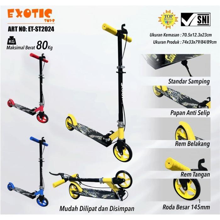 Diskon Skuter / Otoped Exotic Et-Hb-511 // Et Hb 512 // Et-Hb 513 // Et-Hb 313 // Hb 312 // Hb 305