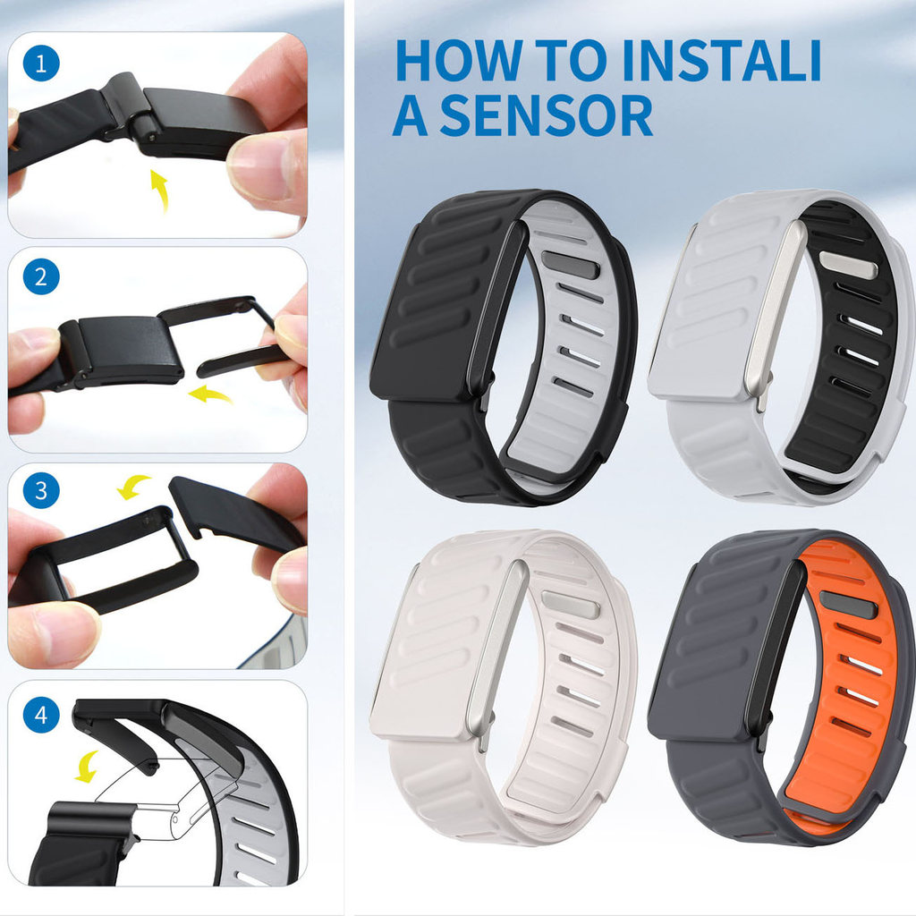 Sport Silicone Watch Strap for Whoop 5.0 MG Wristband Watch Band Bracelet for Whoop 5.0 Breathable