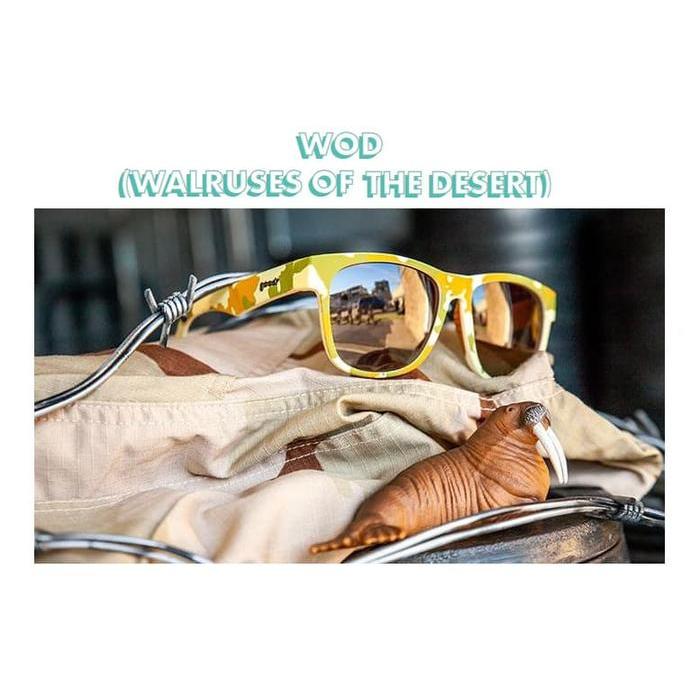 Goodr RunningSunglasses BFG Kacamata Goodr RunningSunglasses BFG WOD (Walruses Of The Desert)