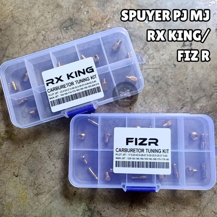 TERLARIS SPUYER FIZ R SET FORCE 1 PILOT JET DAN MAIN JET CARBURETOR TUNING KIT F1ZR ISI 10 SET READY
