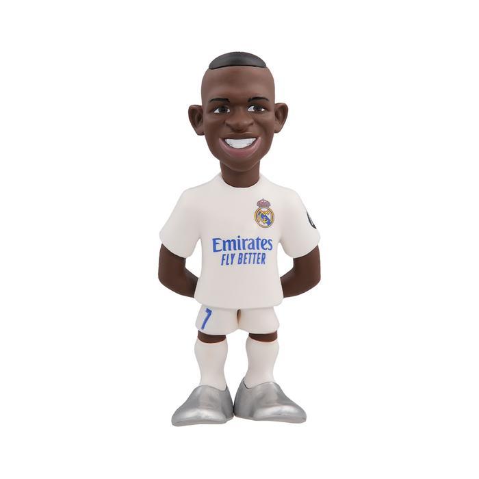 Minix Real Madrid Figure Vinicius Junior 12 cm- Putih Figur Miniatur Karakter Mainan Koleksi