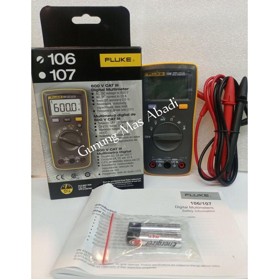 FLUKE 106 DIGITAL MULTIMETER