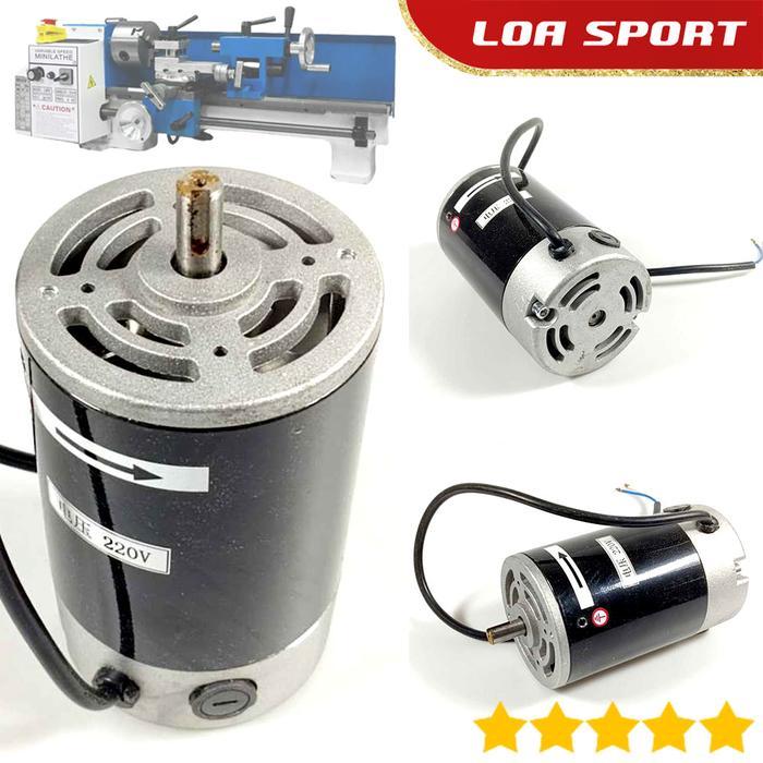 DINAMO MESIN BUBUT MINI 550W 220V LATHE BEADS DYNAMO PROMO TERMURAH