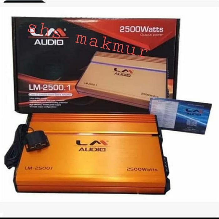 monoblock amplifier monoblock LM AUDIO LM 2500.1