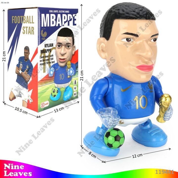 Robot Dance Piala Dunia Sepak Bola Football Star Mainan Anak