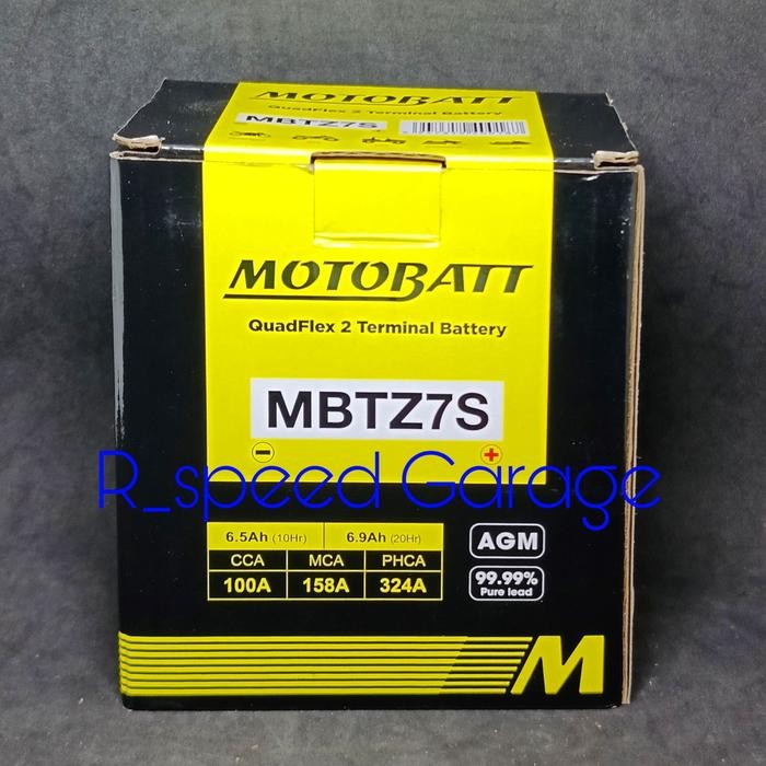 Aki Motobatt Quadflex Mbtz7S Cbr 150 Karbu Fi Cbu Kpp K45 Cb 150 R Old