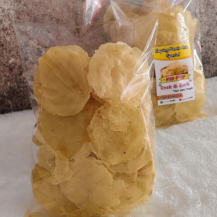 

EMPING MANIS ASIN SPECIAL JAWA TENGAH 250GR MENTAH SNACK KERIPIK FOOD CEMILAN
