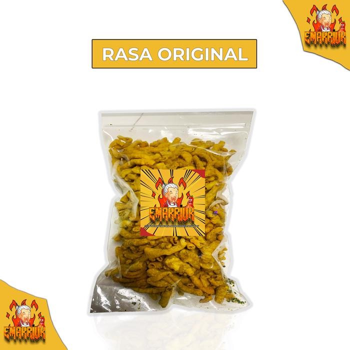 

EMAKRIUK - BELI 1 DAPAT 2 USUS CRISPY 800 GRAM ORIGINAL PEDAS GURIH DAUN JERUK BUMBU MELIMPAH