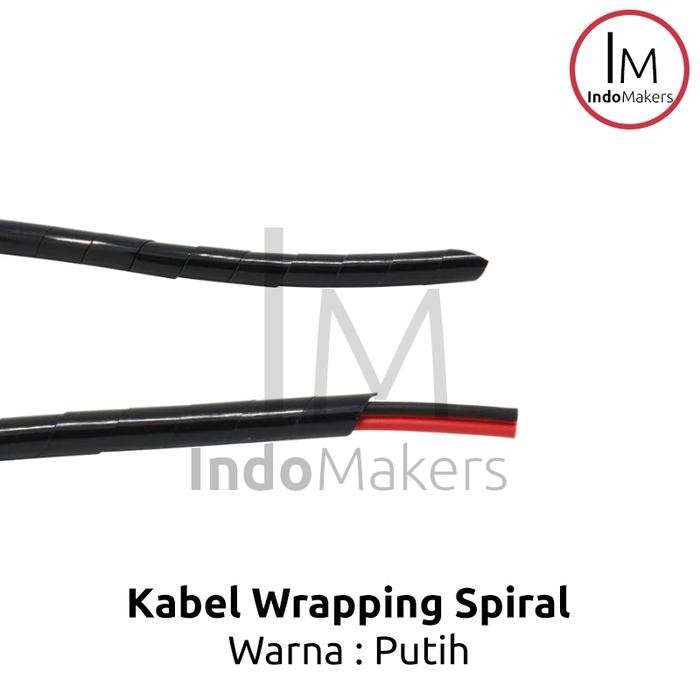 Kabel Wrapping Spiral / Kabel Spiral / Pelindung Kabel Spiral