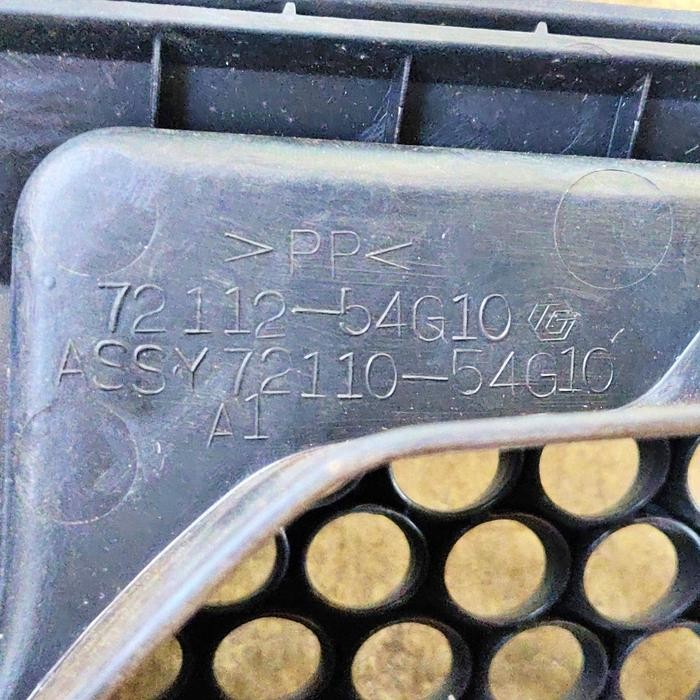 UPPER GRILLE GRILL ATAS RADIATOR HITAM SUZUKI AERIO BALENO NEXT G