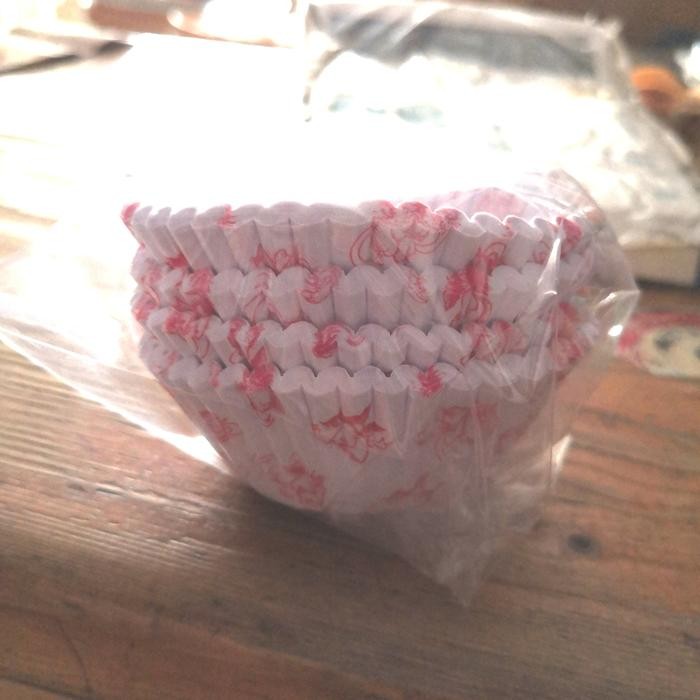 Cup bolu kukus pendek 95mm 100pcs