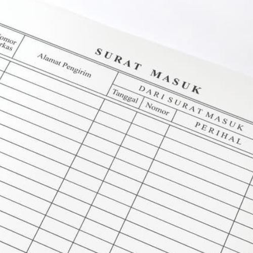 

Buku Agenda Surat Masuk Dan Keluar