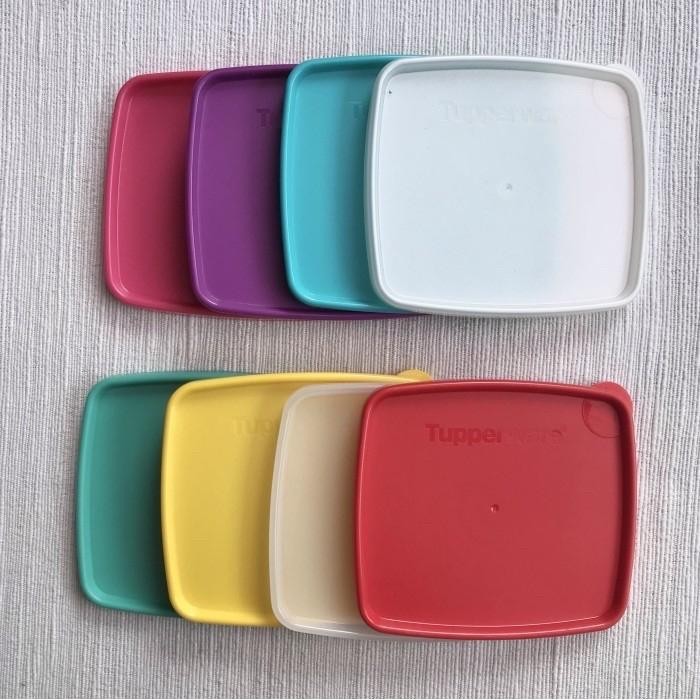 Sale Seal Square Round Tupperware / Tutup Square Round (1)