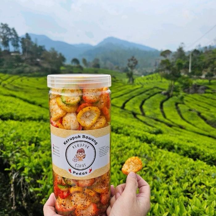 

Pilihan- Cemilan Kerupuk Bawang Kancing Besar - Pedas