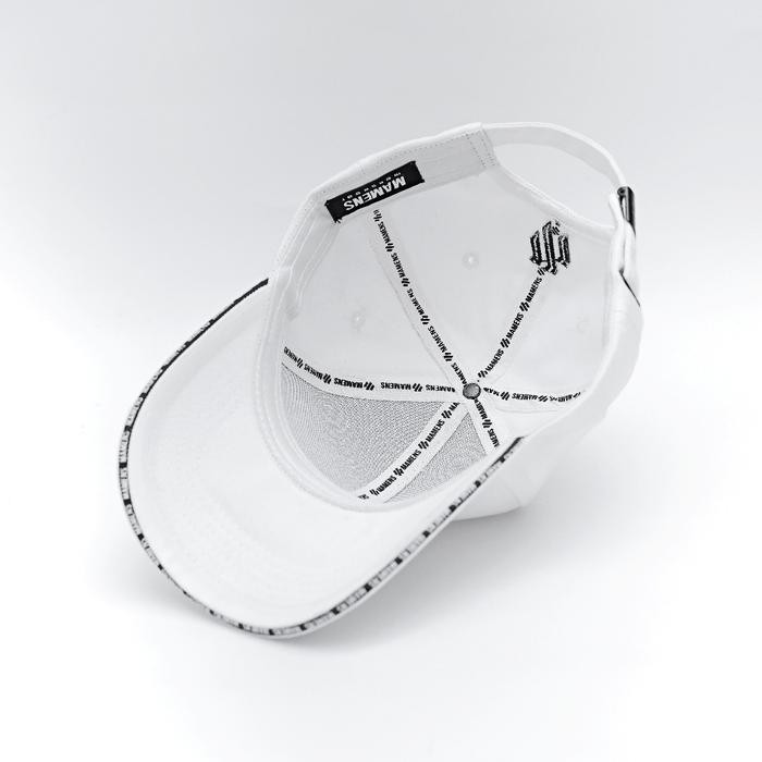 New // Delibra X Movment Topi Pria Polo Baseball Sirius Caps White // 100% Original