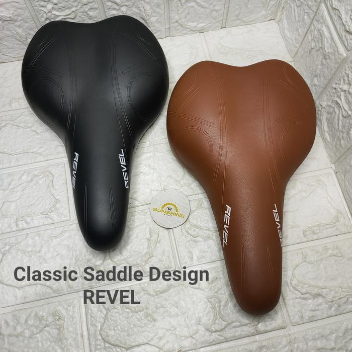 Sadel Classic Revel Sepeda Lipat Seli Minion Sierra Warna COKLAT