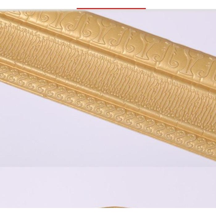 Lis Wallpaper Dinding 3D Foam Stiker Border Wallfoam