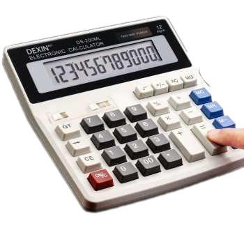 

Kalkulator Besar Tenaga Matahari 12 Digit Large LCD Display Power Solar