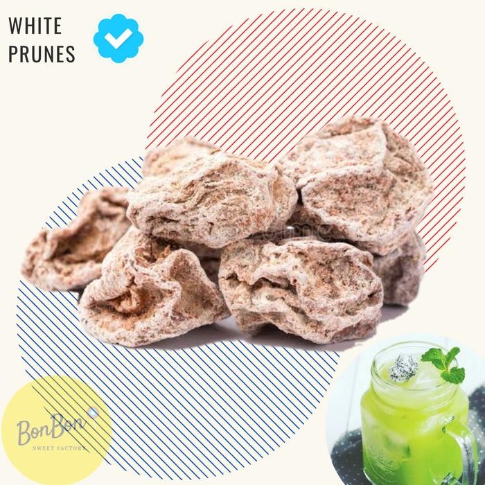 

Pilihan- Kiamboy Putih Asin 400Gr / Kiamboi Salty / White Prunes Jus Kedondong