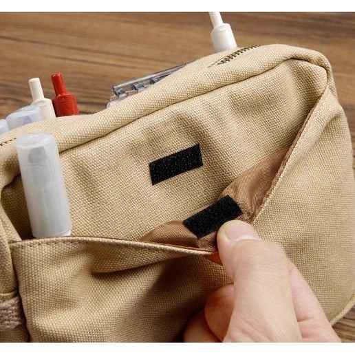 

KOKUYO WSG-BBS01 PENCIL BAG MULTIFUNCTIONAL STORAGE BAG SIMPLE RETRO