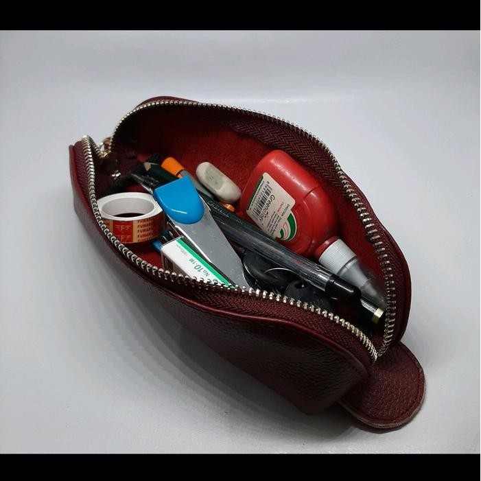 

DOMPET PENSIL KULIT SAPI ASLI UNISEX