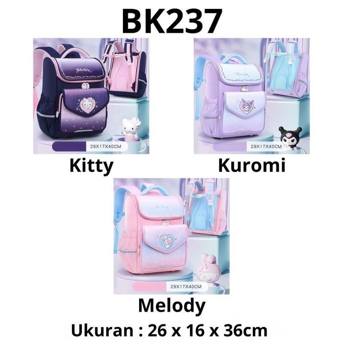 

BK237 - Tas Sekolah 1 Set Lengkap Ransel Anak Sekolah Tas Sekolah Anak Tas Ransel Sekolah Ransel