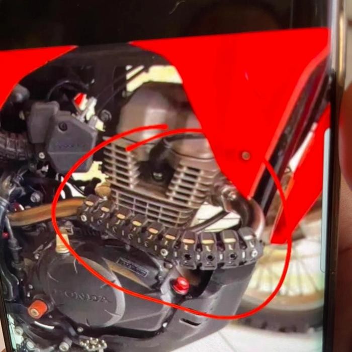 PELINDUNG LEHER KNALPOT UNIVERSAL MOTOR CRF 150L