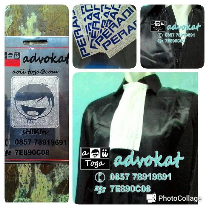 Pilihan- Toga Advokat Pengacara Jaksa Premium