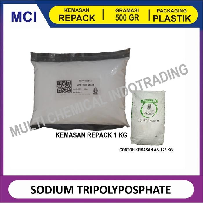

Pilihan- Sodium Tripolyposphate Food Grade. Stpp Thailand 500Gr